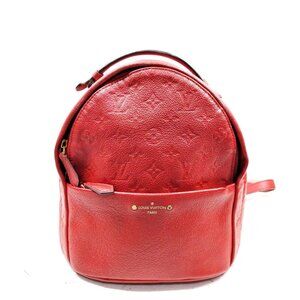 Louis Vuitton Sorbonne Red Monogram Empreinte Backpack mon-903-091125